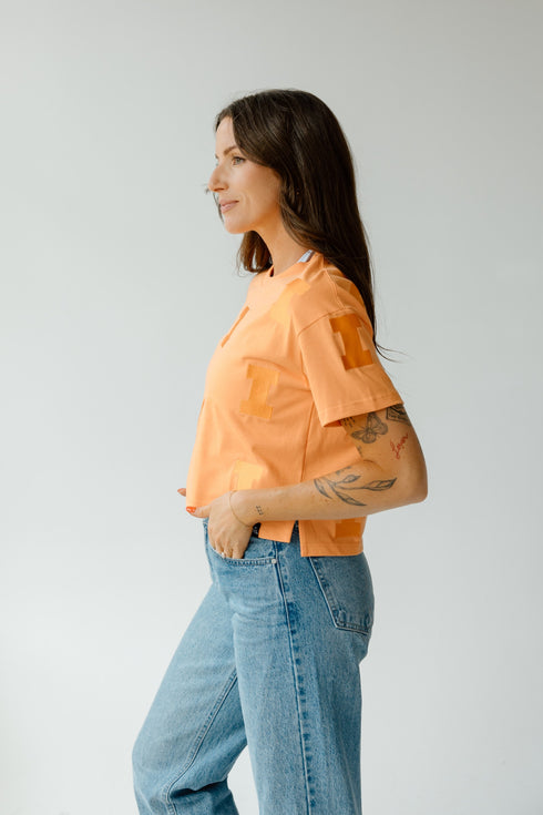 Illinois Ritter Repeat Heavyweight Crop Tee